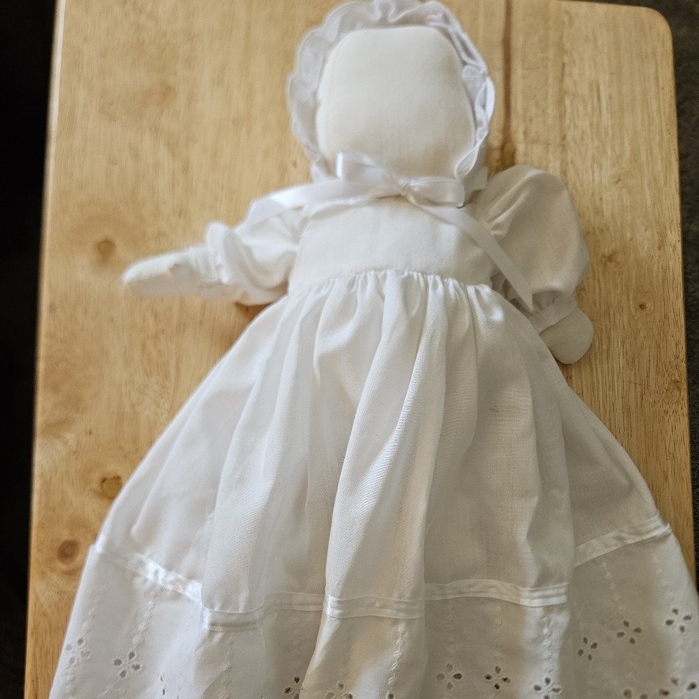Homemade Amish baby doll.